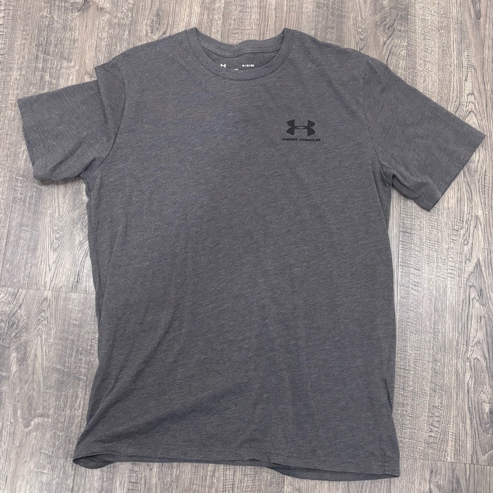 Under Armour Men's Charcoal Short Sleeve Tee